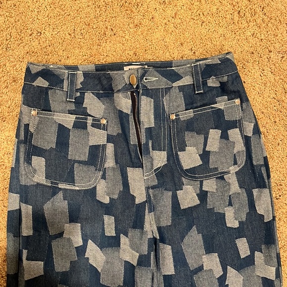 Beginning Boutique jeans (Zeppelin Patchwork Denim) - Picture 2 of 4